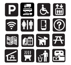 Picture service icons/symbols